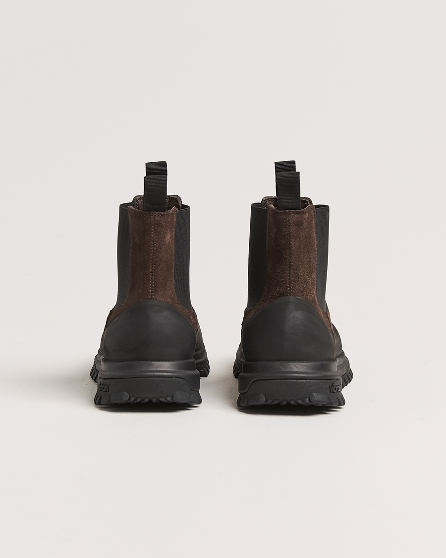 Herre | Diemme Ramon Vibram Sole Chelsea Boot Dark Brown Suede | Diemme | Ramon Vibram Sole Chelsea Boot Dark Brown Suede