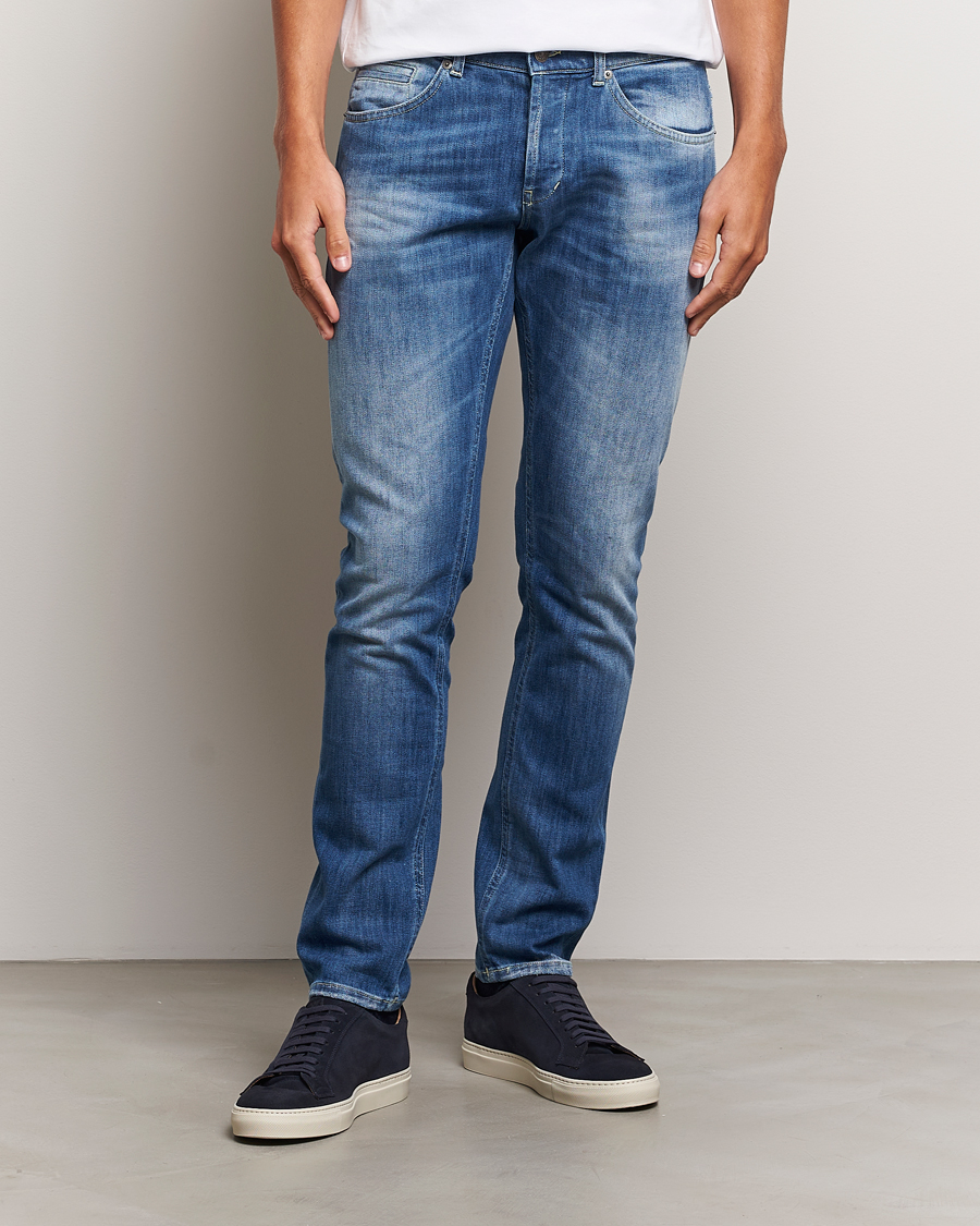 Herre | Jeans | Dondup | George Jeans Light Blue