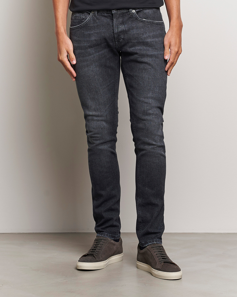 Herre | Jeans | Dondup | George Jeans Washed Black