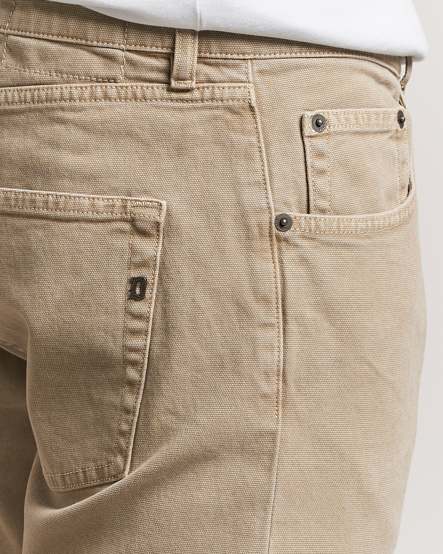 Herre | Bukser | Dondup | Icon 5-Pocket Pants Sand