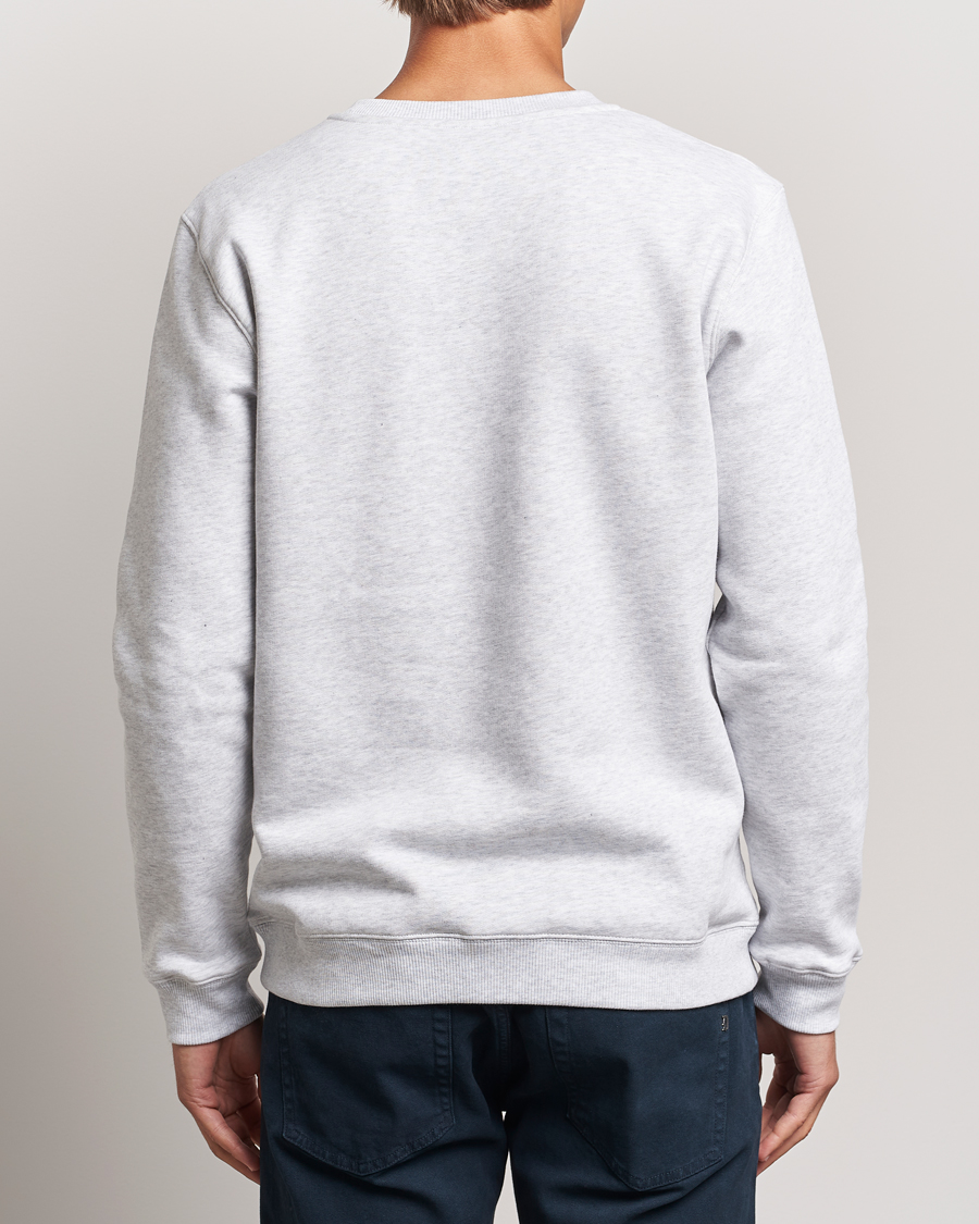 Herre | Gensere | Dondup | Logo Crew Neck Sweatshirt Grey Melange