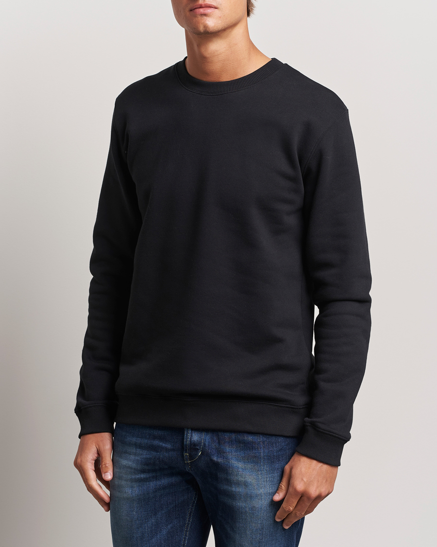 Herre | Gensere | Dondup | Logo Crew Neck Sweatshirt Black