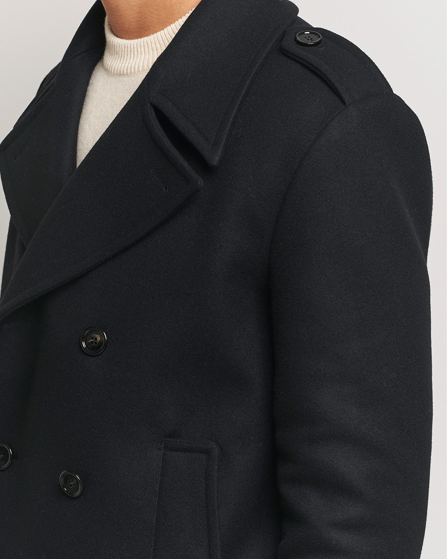 Herre | Jakker | Dondup | Wool Peacoat Black