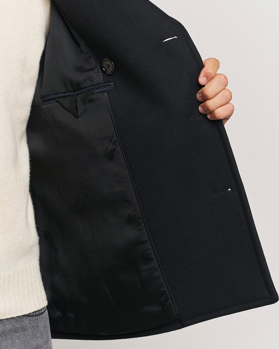 Herre | Jakker | Dondup | Wool Peacoat Black