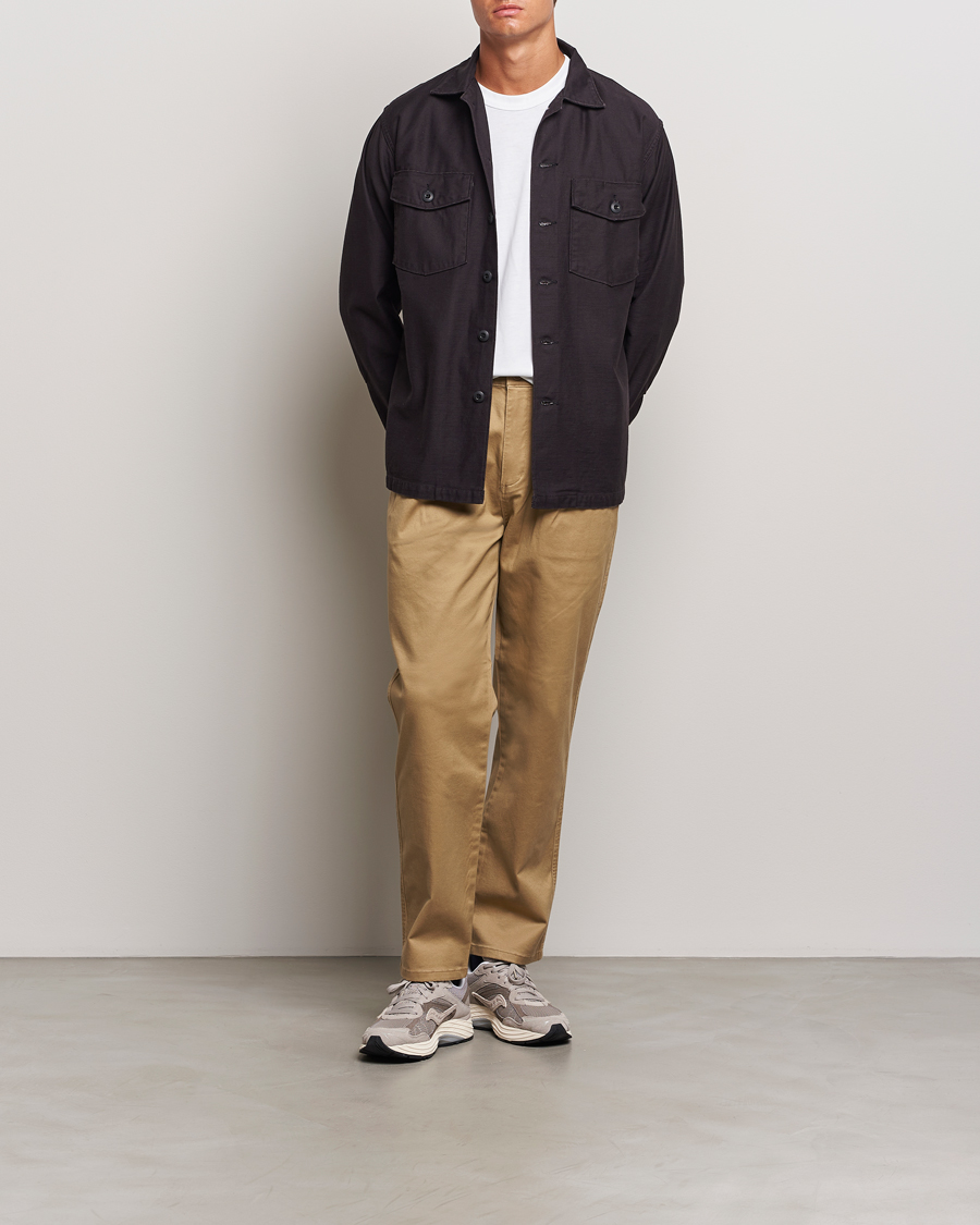 Herre | Bukser | Dockers | Original Pleated Cotton Chino Harvest Gold
