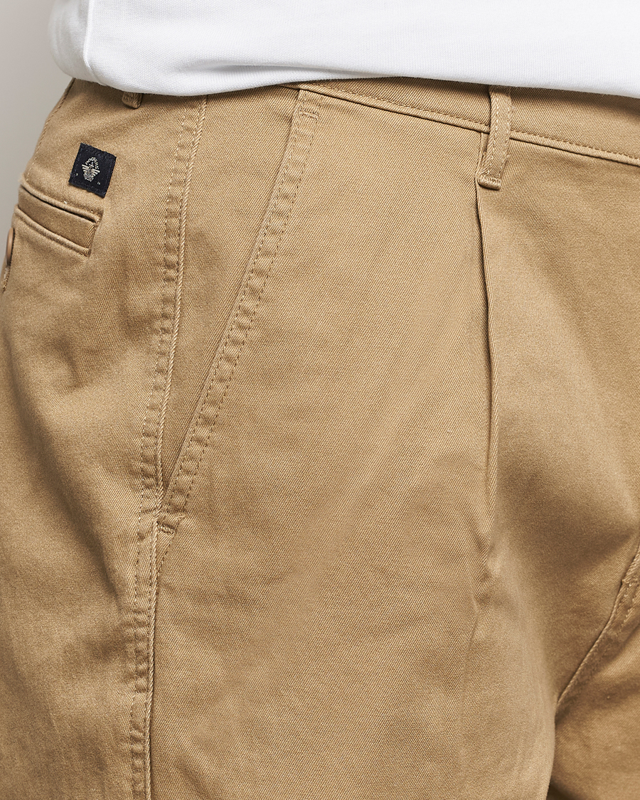 Herre | Bukser | Dockers | Original Pleated Cotton Chino Harvest Gold