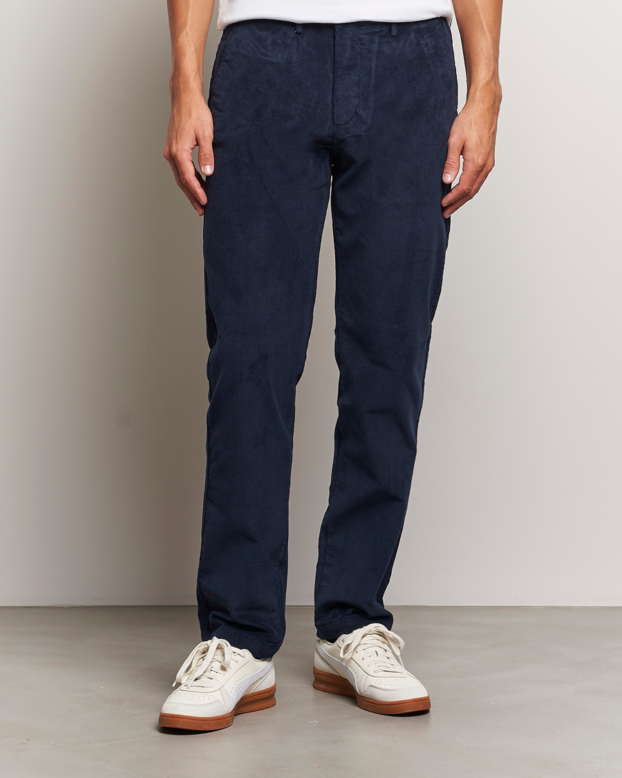 Herre | Bukser | Dockers | Slim Cotton Corduroy Chino Navy