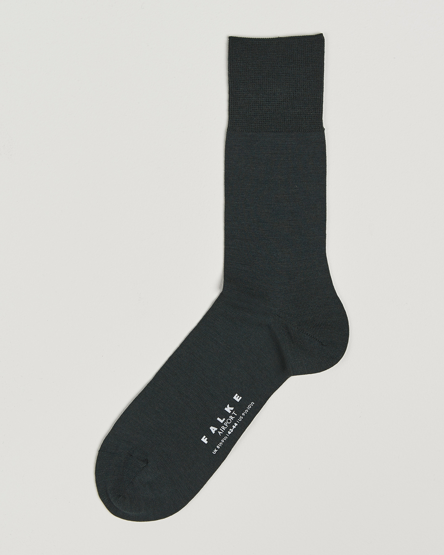 Herre | Undertøy | Falke | Airport Socks Forest Green