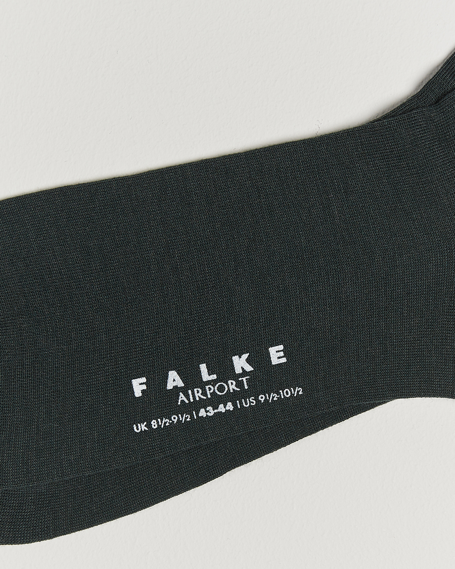Herre | Undertøy | Falke | Airport Socks Forest Green