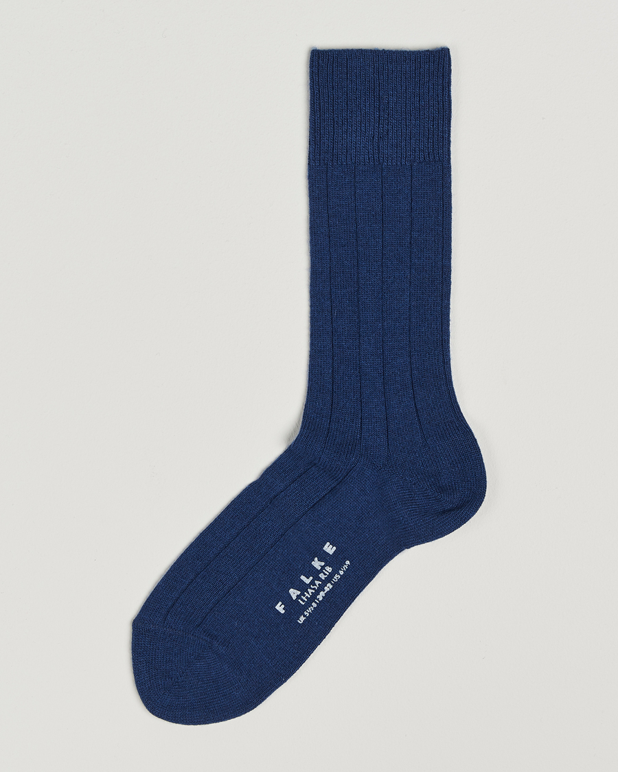 Herre | Undertøy | Falke | Lhasa Cashmere Socks Royal Blue