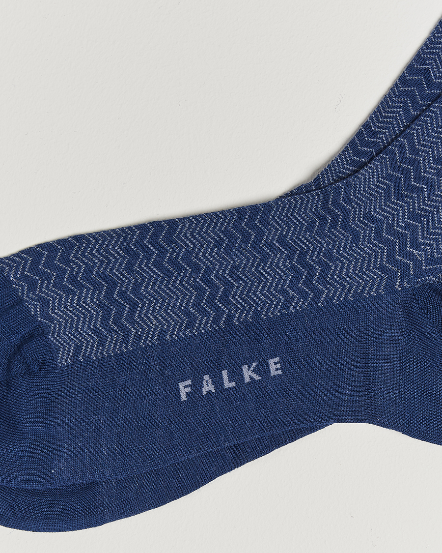 Herre | Undertøy | Falke | Mighty Nest Wool/Cotton Socks Royal Blue