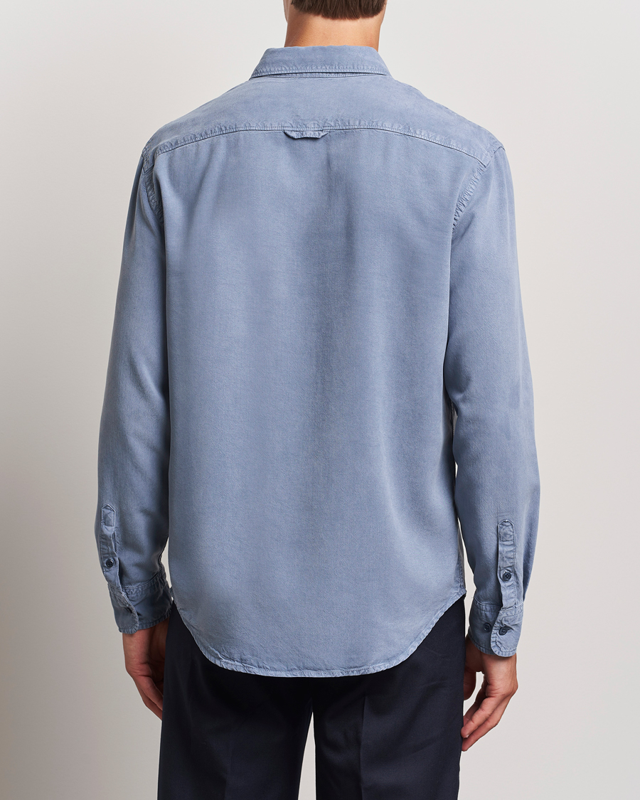 Herre | Skjorter | Filippa K | Zachary Lyocell Shirt Grey Blue