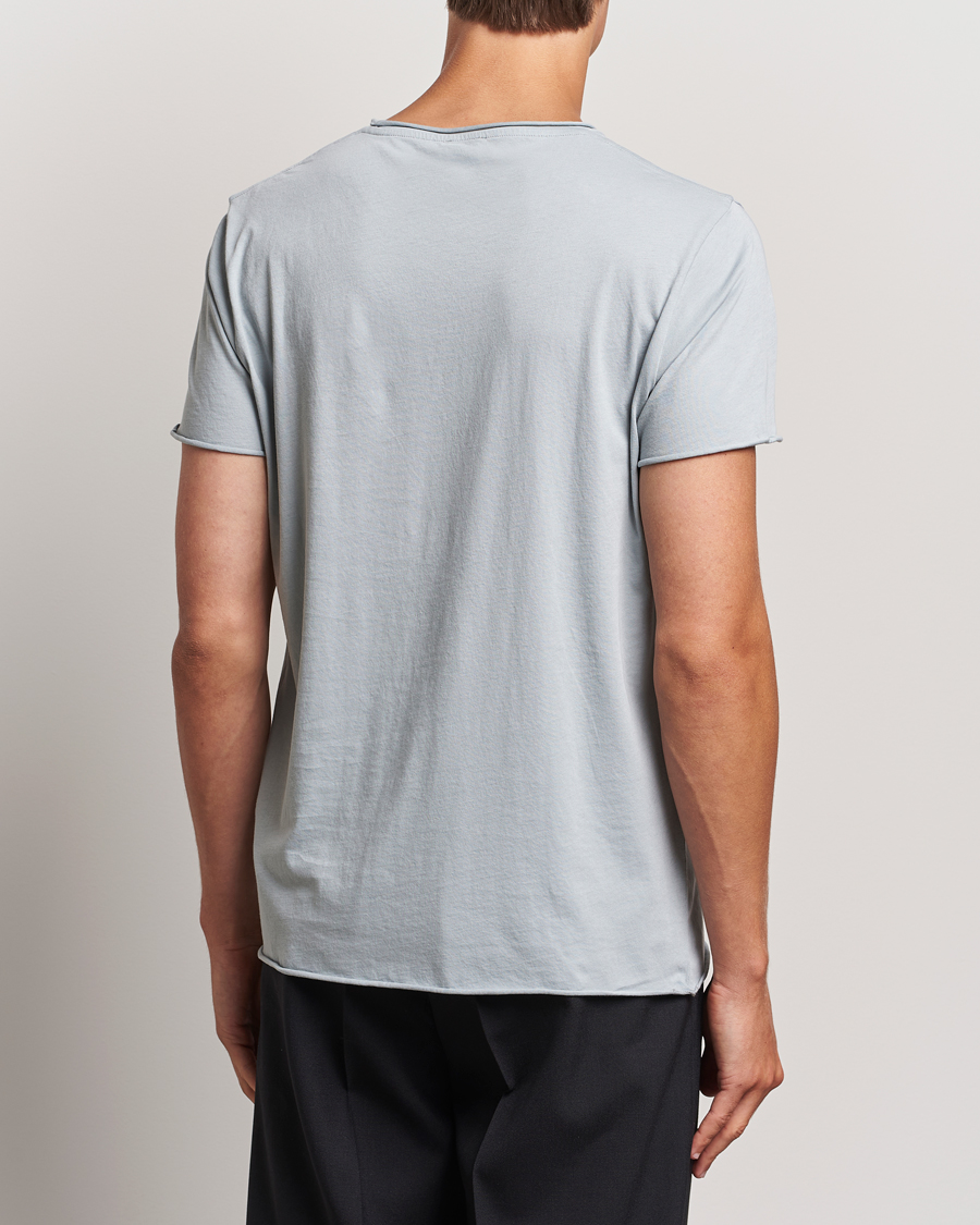 Herre | T-Shirts | Filippa K | Roll Neck Crew Neck T-Shirt Thunderstorm