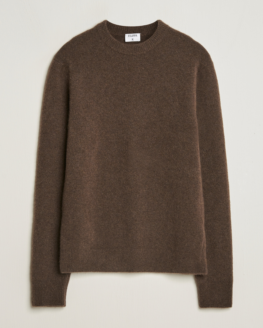 Herre | Gensere | Filippa K | Yak Knitted Sweater Driftwood