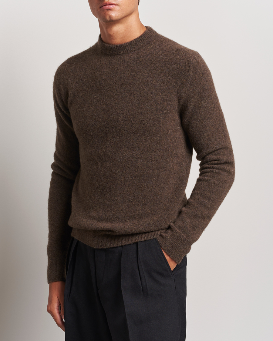 Herre | Gensere | Filippa K | Yak Knitted Sweater Driftwood