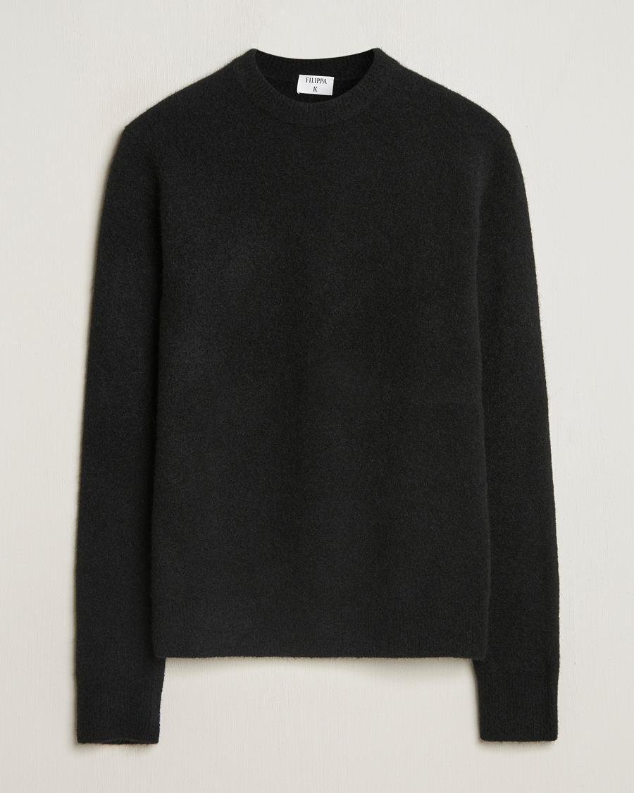Herre | Gensere | Filippa K | Yak Knitted Sweater Black