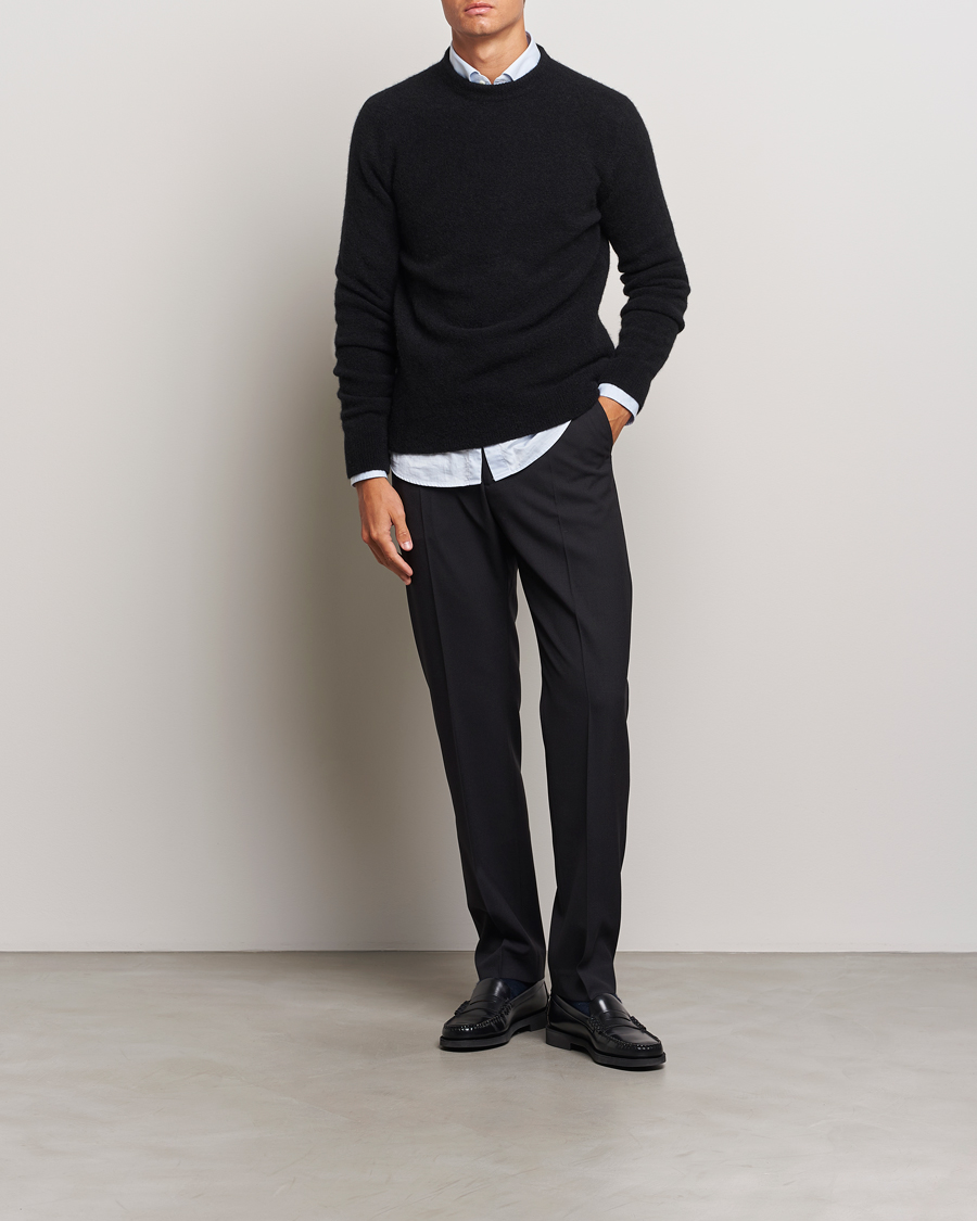 Herre | Gensere | Filippa K | Yak Knitted Sweater Black