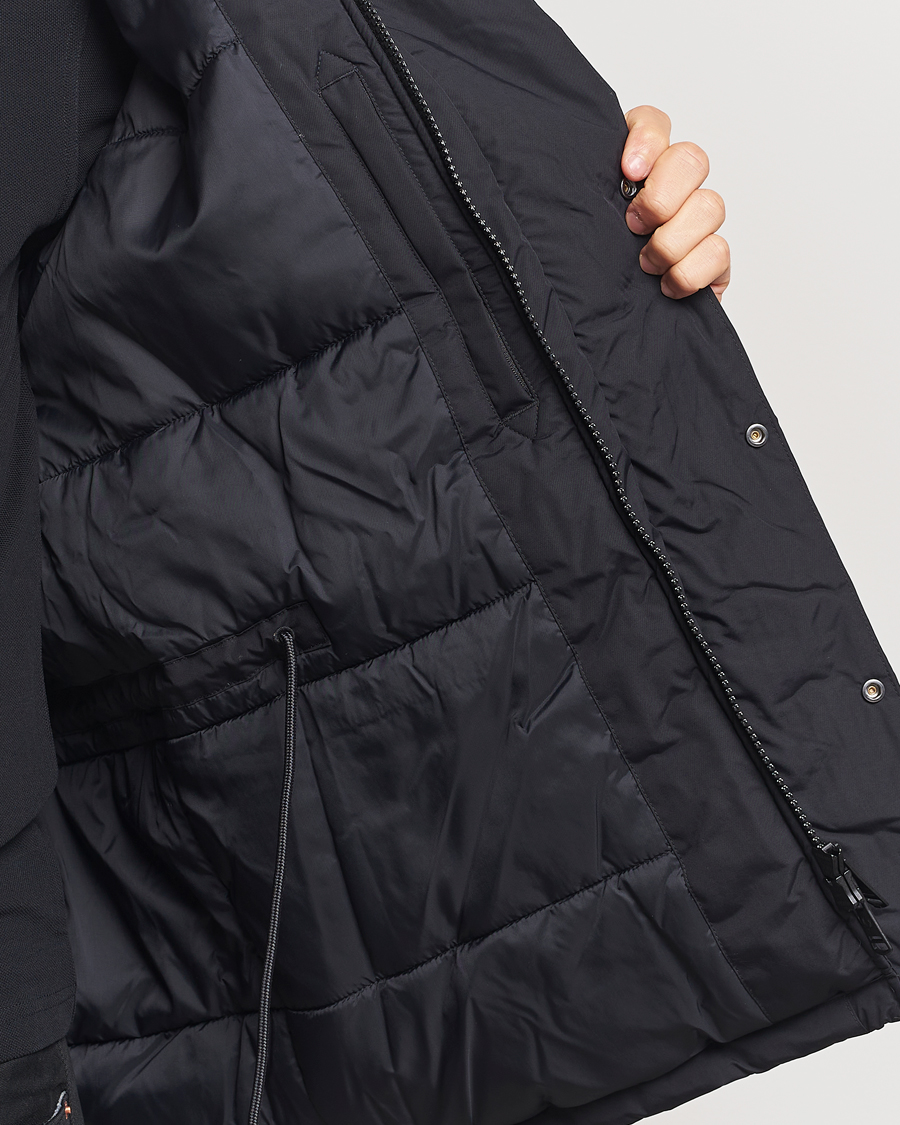 Herre | Jakker | Fred Perry | Padded Zip Through Parka Black