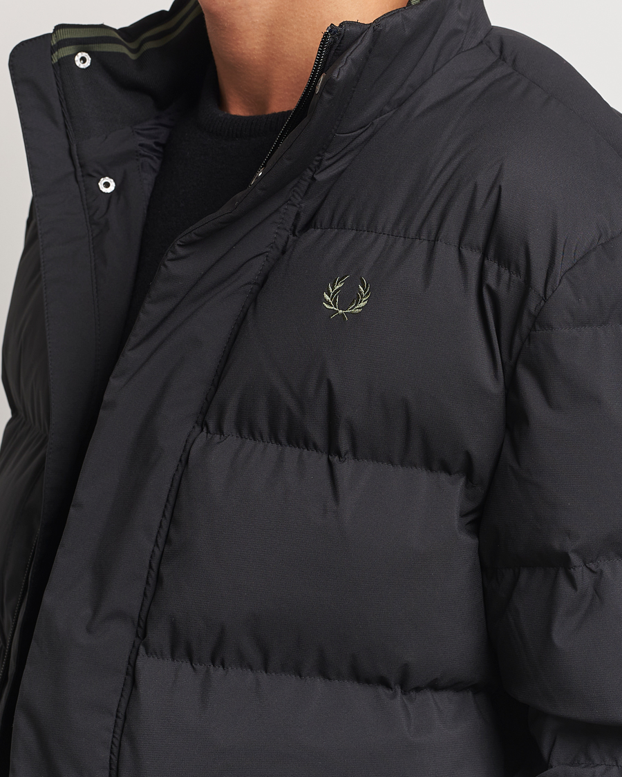 Herre | Jakker | Fred Perry | Padded Pocket Down Jacket Black