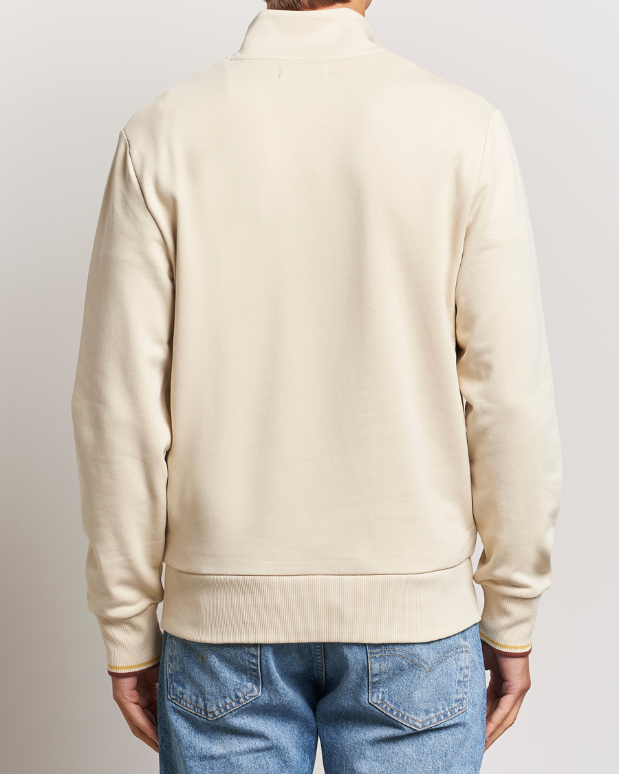 Herre | Gensere | Fred Perry | Half Zip Sweatshirt Oatmeal
