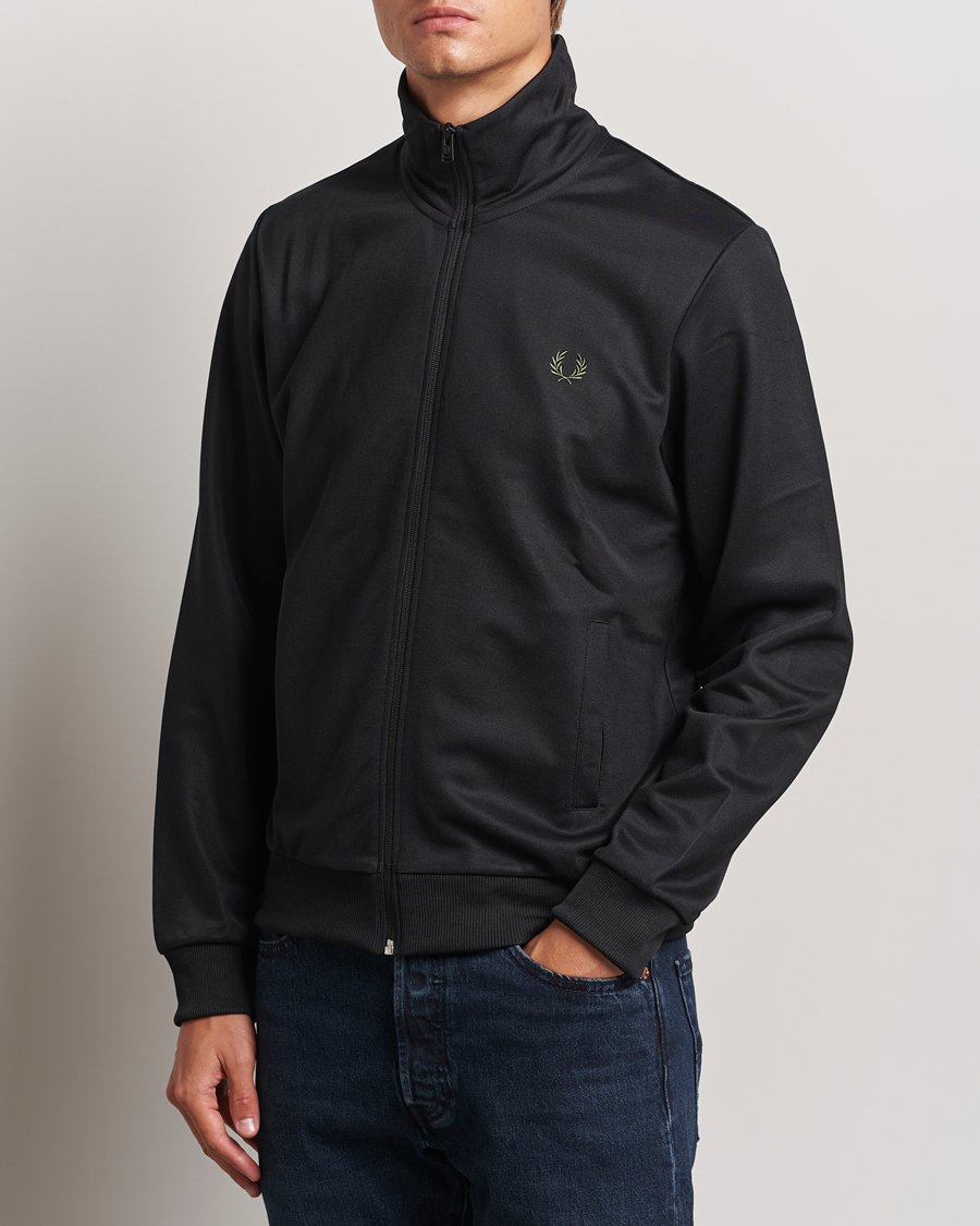 Herre | Gensere | Fred Perry | Track Jacket Black