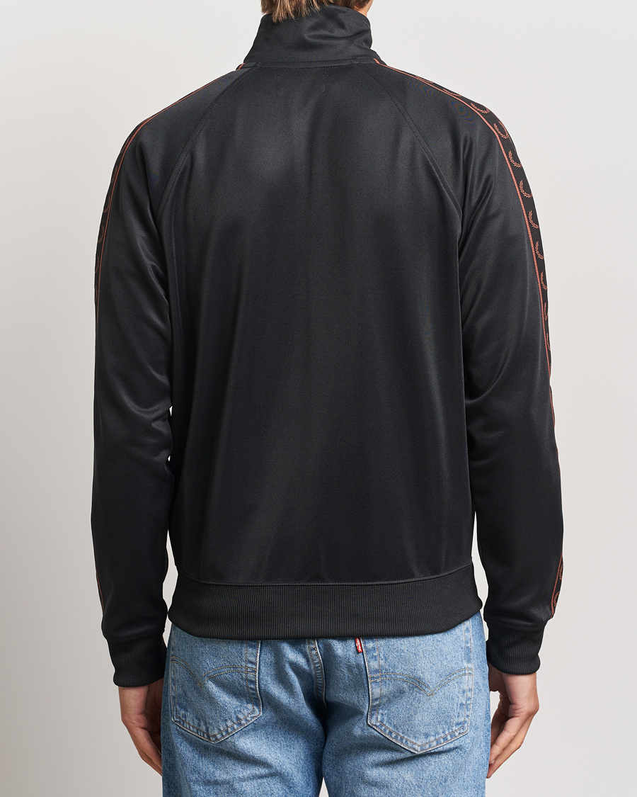 Herre | Gensere | Fred Perry | Taped Track Jacket Black