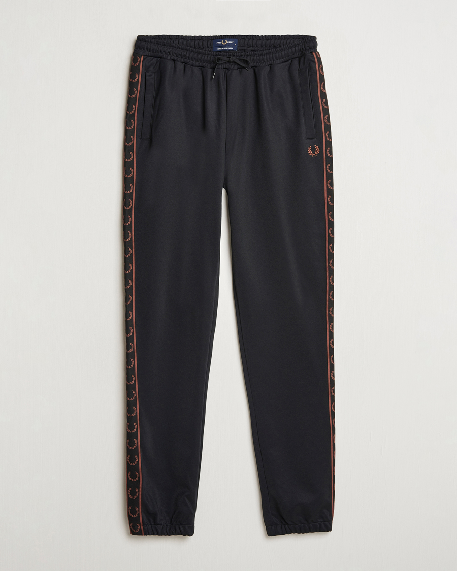 Herre | Bukser | Fred Perry | Taped Track Pants Black