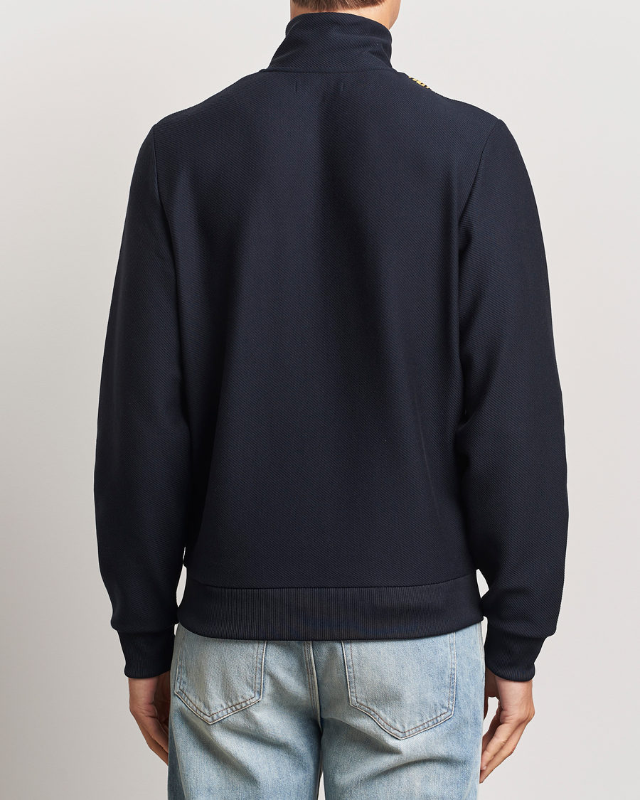 Herre | Gensere | Fred Perry | Ombre Striped Track Jacket Navy