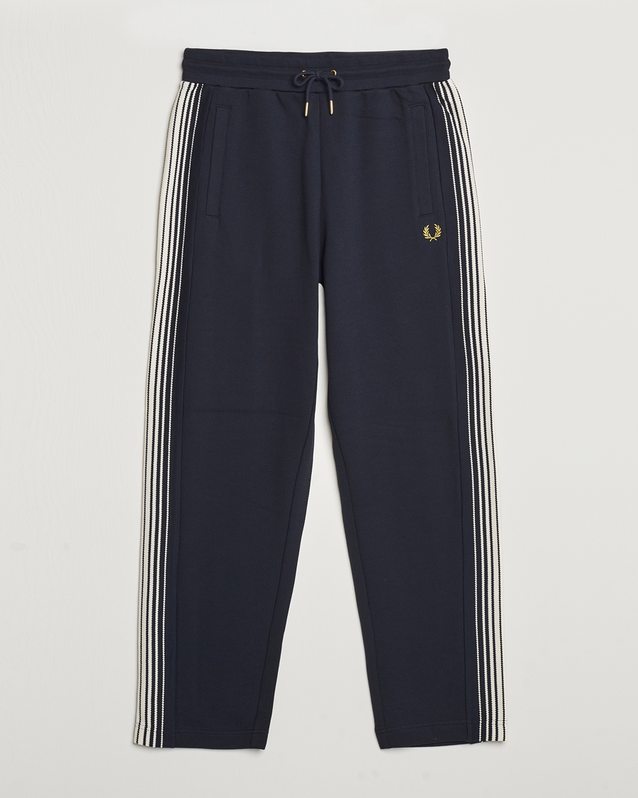 Herre | Bukser | Fred Perry | Ombre Striped Track Pants Navy