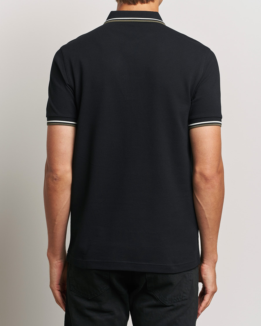 Herre | Pikéer | Fred Perry | Twin Tipped Shirt Black