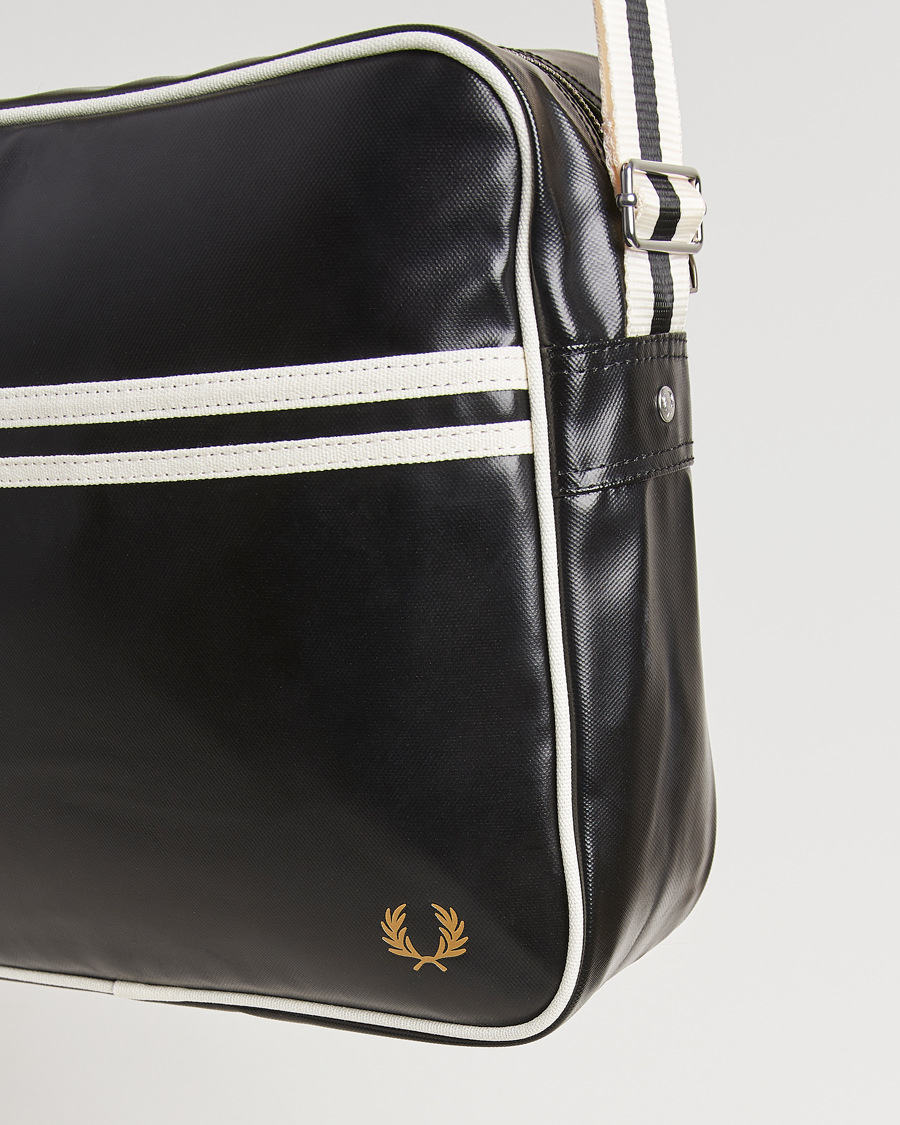 Herre | Vesker | Fred Perry | Classic Shoulder Bag Black/Ecru