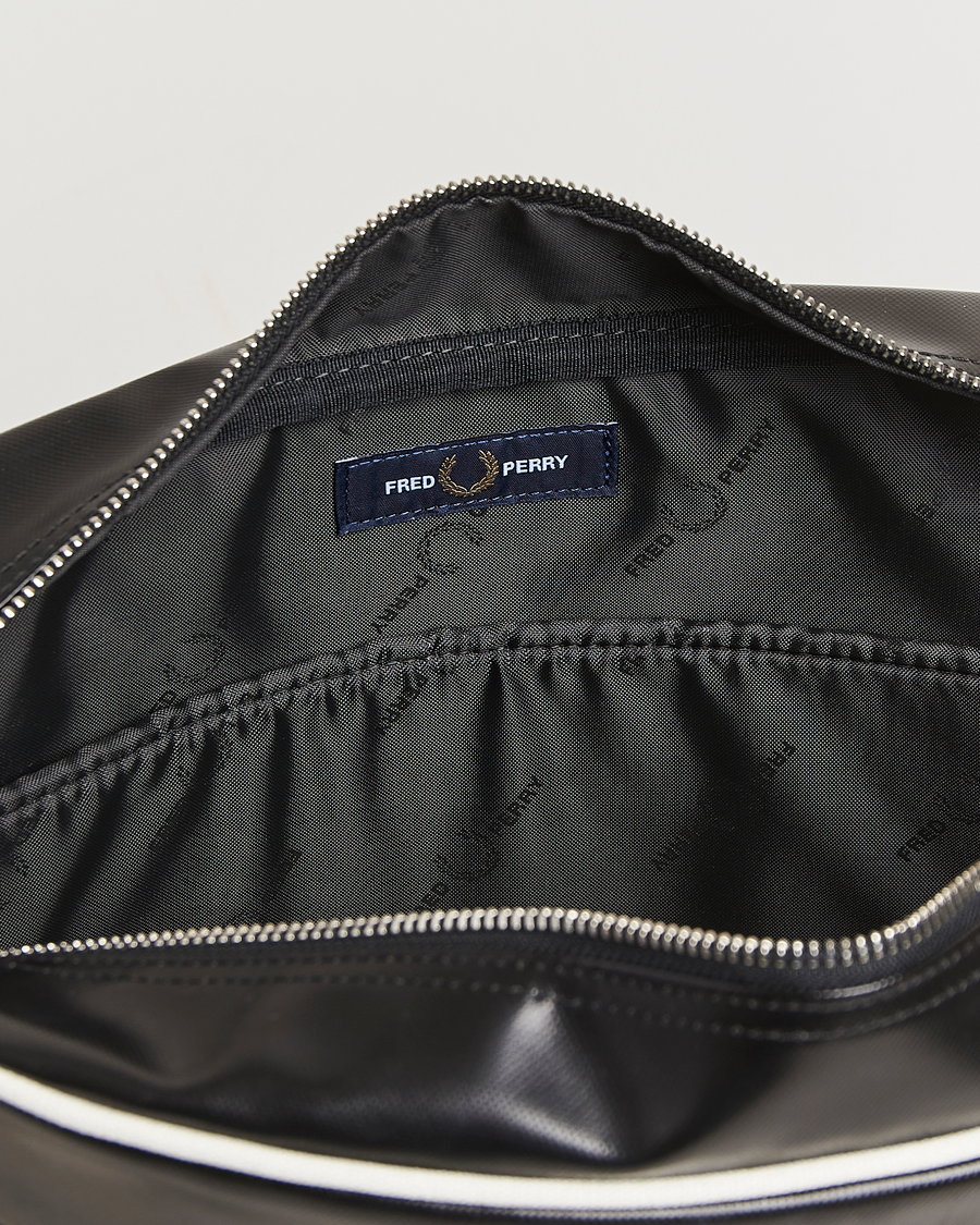Herre | Vesker | Fred Perry | Classic Shoulder Bag Black/Ecru