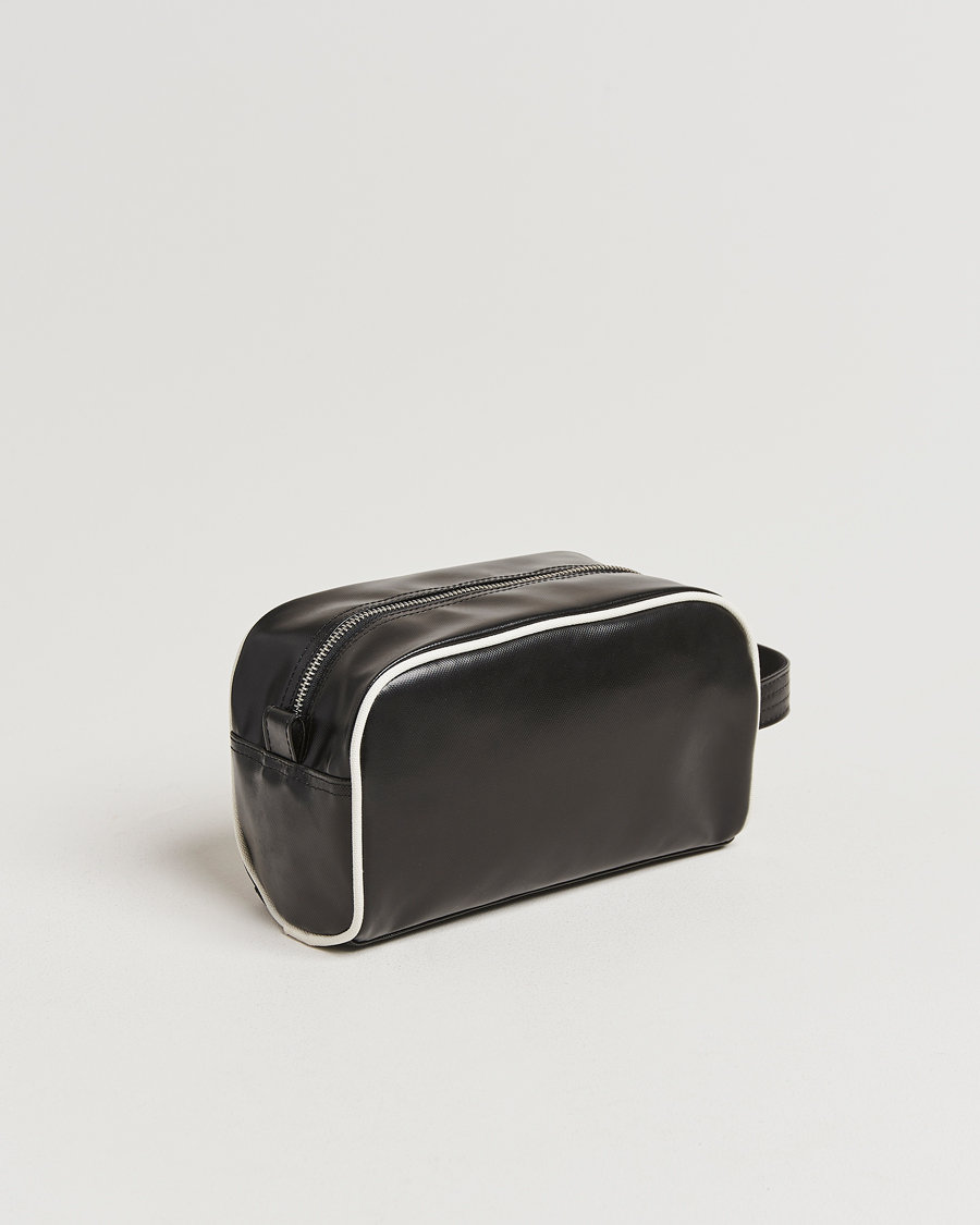Herre | Fred Perry Classic Washbag Black/Ecru | Fred Perry | Classic Washbag Black/Ecru