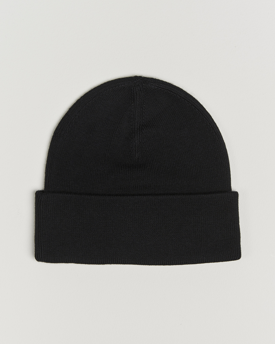 Herre | Fred Perry Merino Wool Beanie Black | Fred Perry | Merino Wool Beanie Black