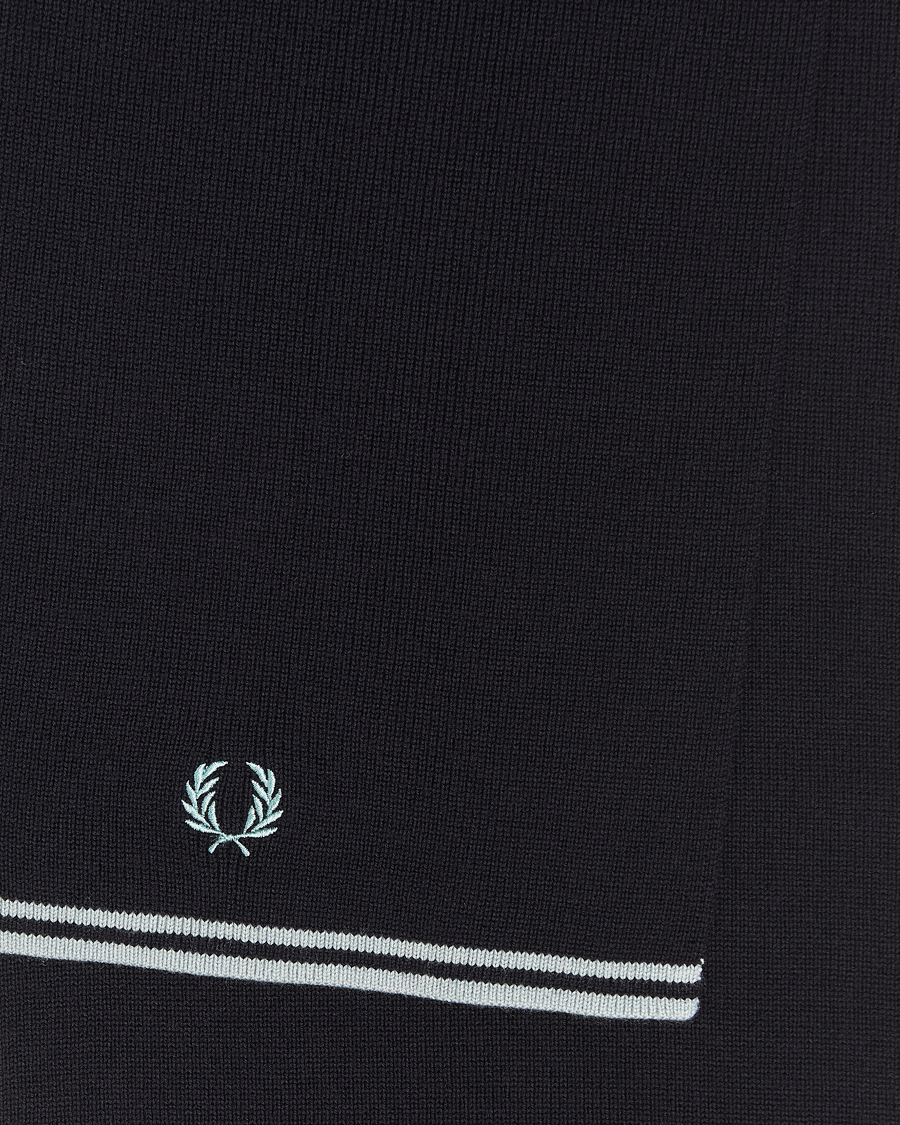 Herre | Fred Perry Twin Tipped Merino Wool Scarf Navy | Fred Perry | Twin Tipped Merino Wool Scarf Navy