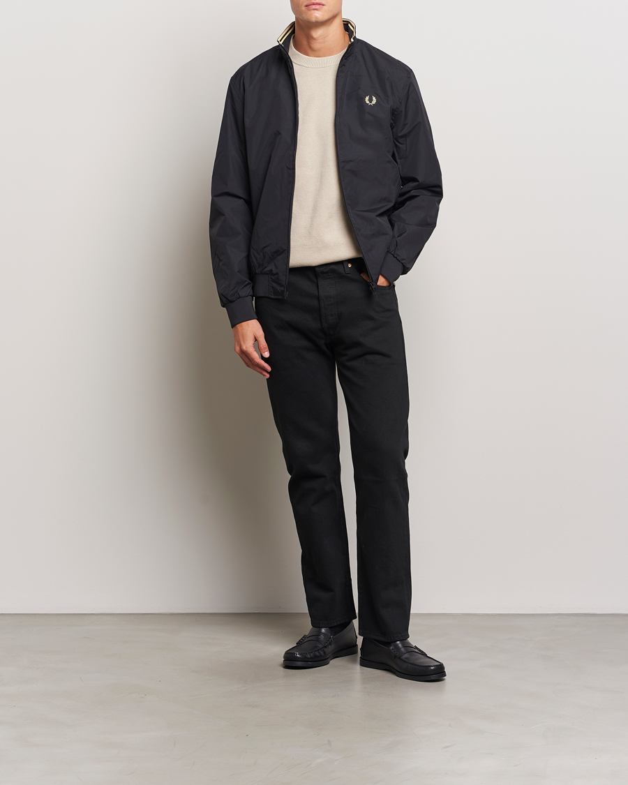 Herre | Jakker | Fred Perry | Brentham Jacket Black