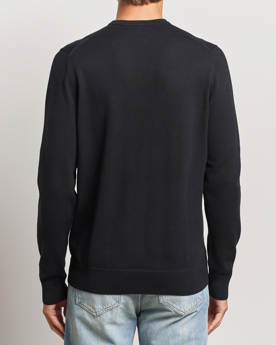 Herre | Gensere | Fred Perry | Classic Crew Neck Jumper Black