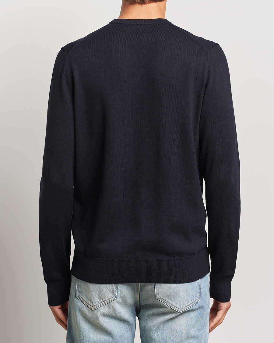 Herre | Gensere | Fred Perry | Classic Crew Neck Jumper Navy