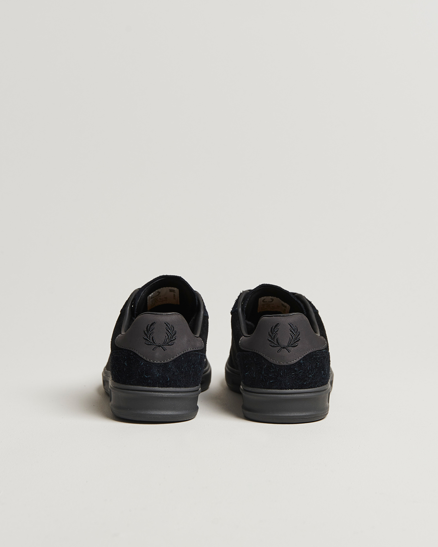 Herre | Fred Perry B4 Suede Sneaker Black | Fred Perry | B4 Suede Sneaker Black