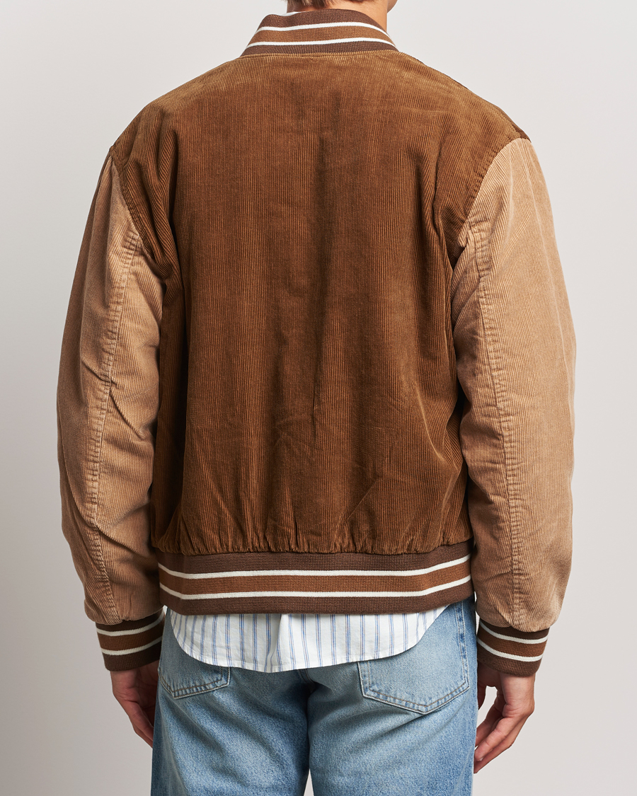 Herre | Jakker | GANT | Cord Varsity Jacket Cacao Brown
