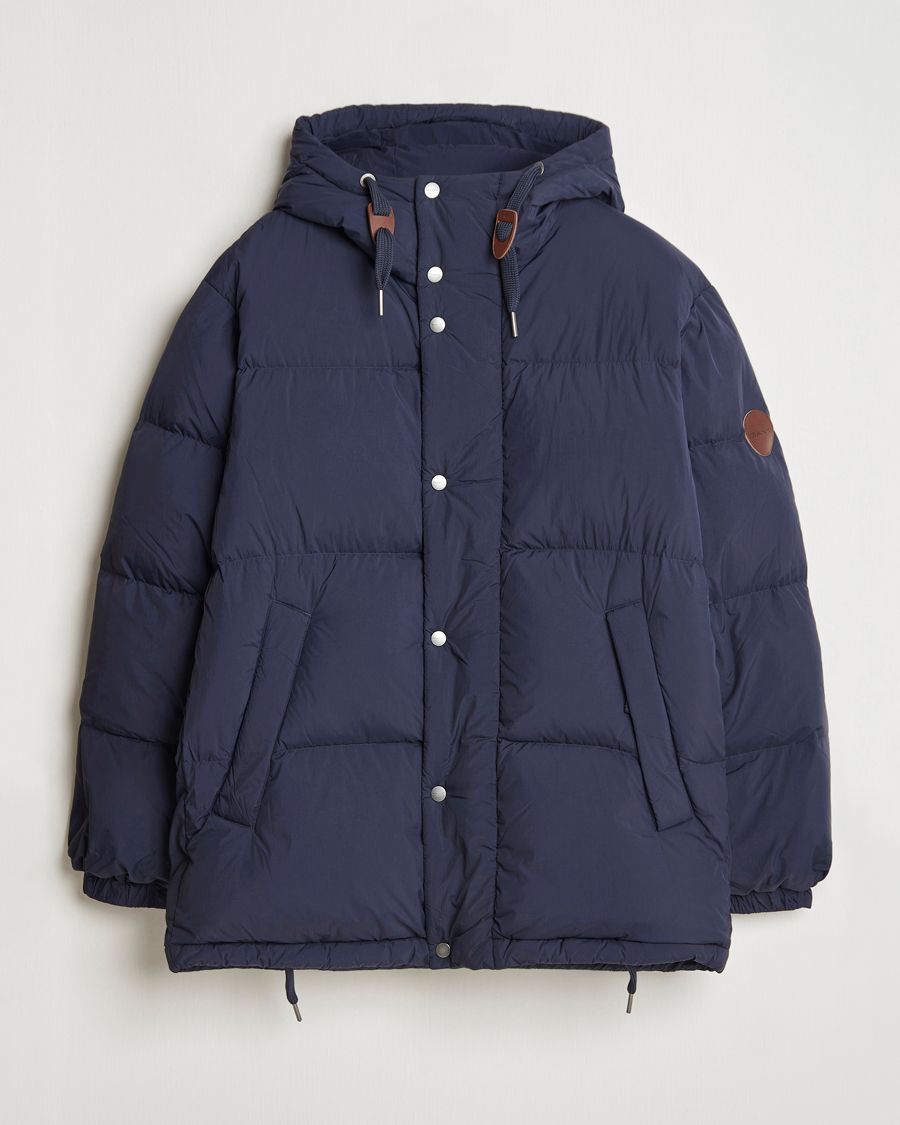 Herre | Jakker | GANT | Expedition Down Puffer Evening Blue