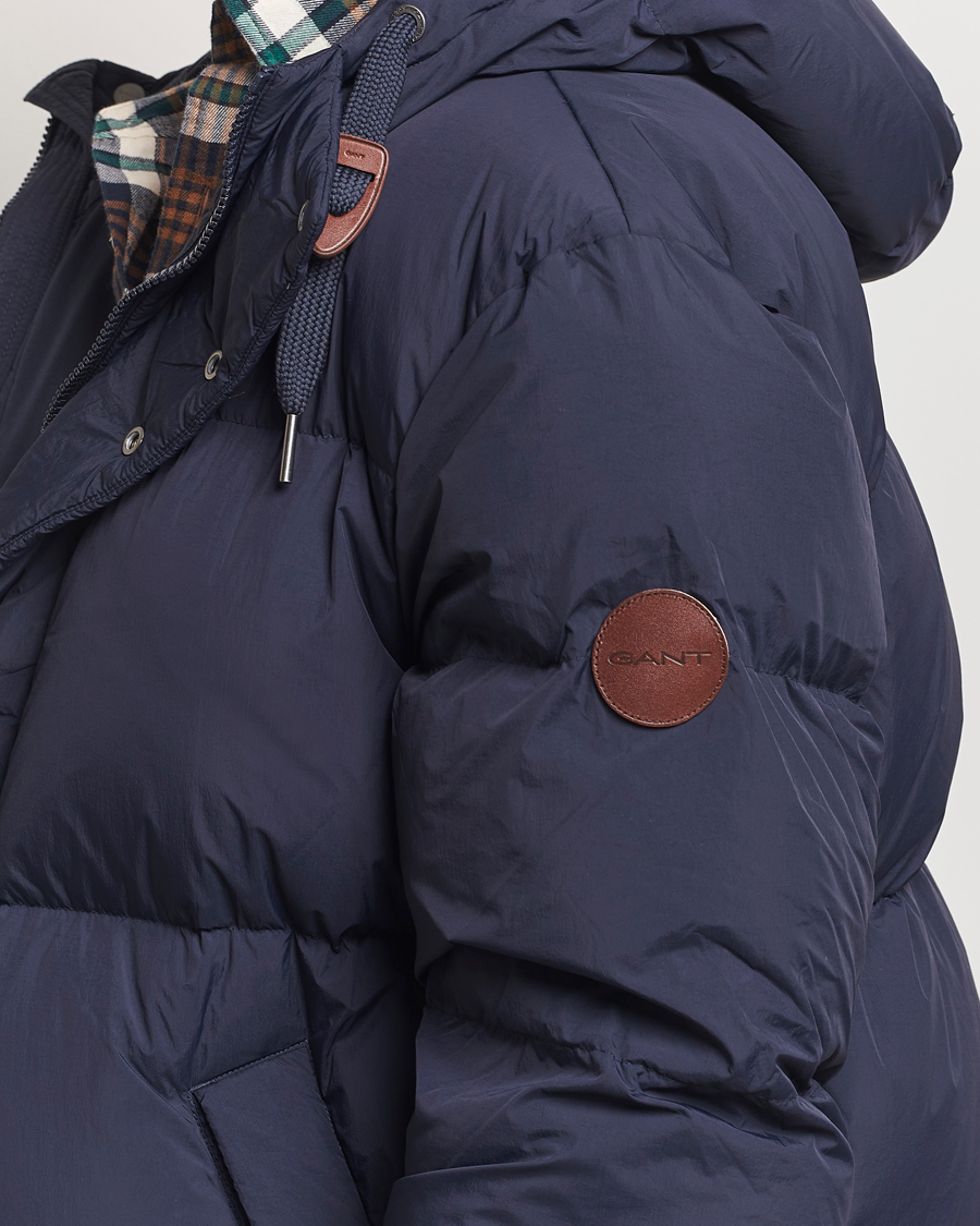 Herre | Jakker | GANT | Expedition Down Puffer Evening Blue