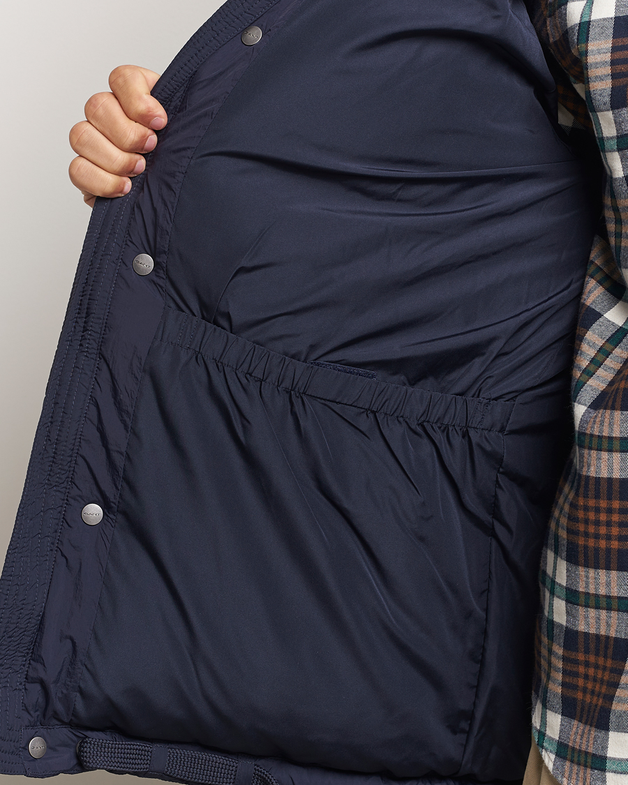 Herre | Jakker | GANT | Expedition Down Puffer Evening Blue