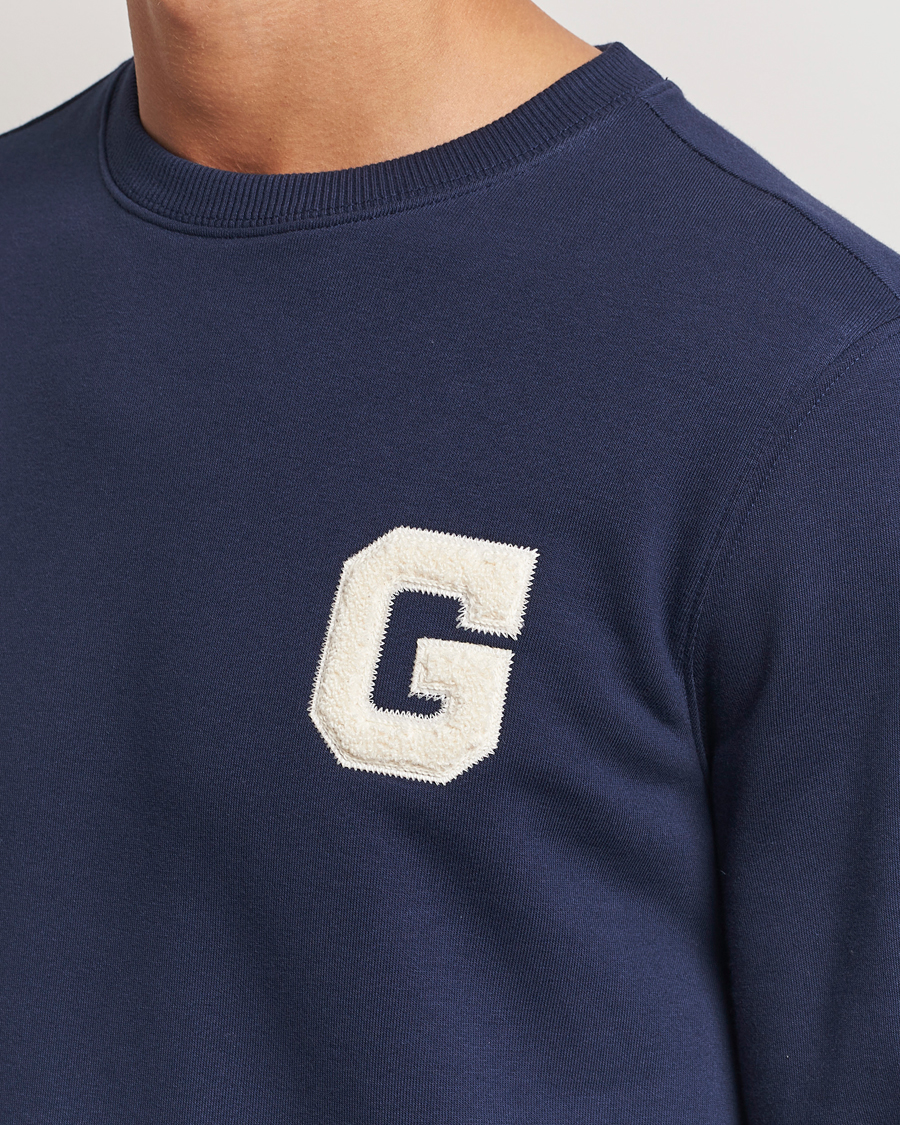 Herre | Gensere | GANT | G Graphic Sweatshirt Classic Blue