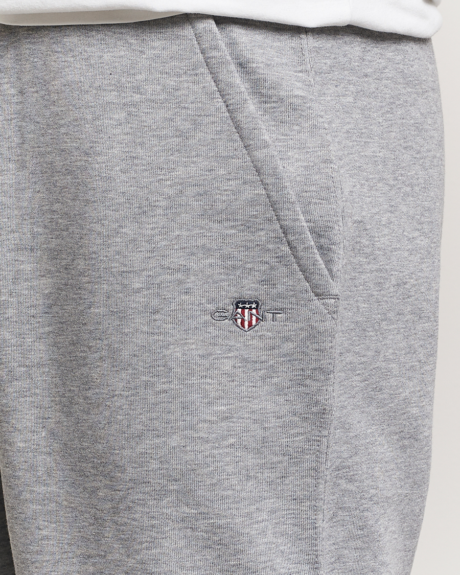 Herre | Bukser | GANT | Original Sweatpant Grey Melange