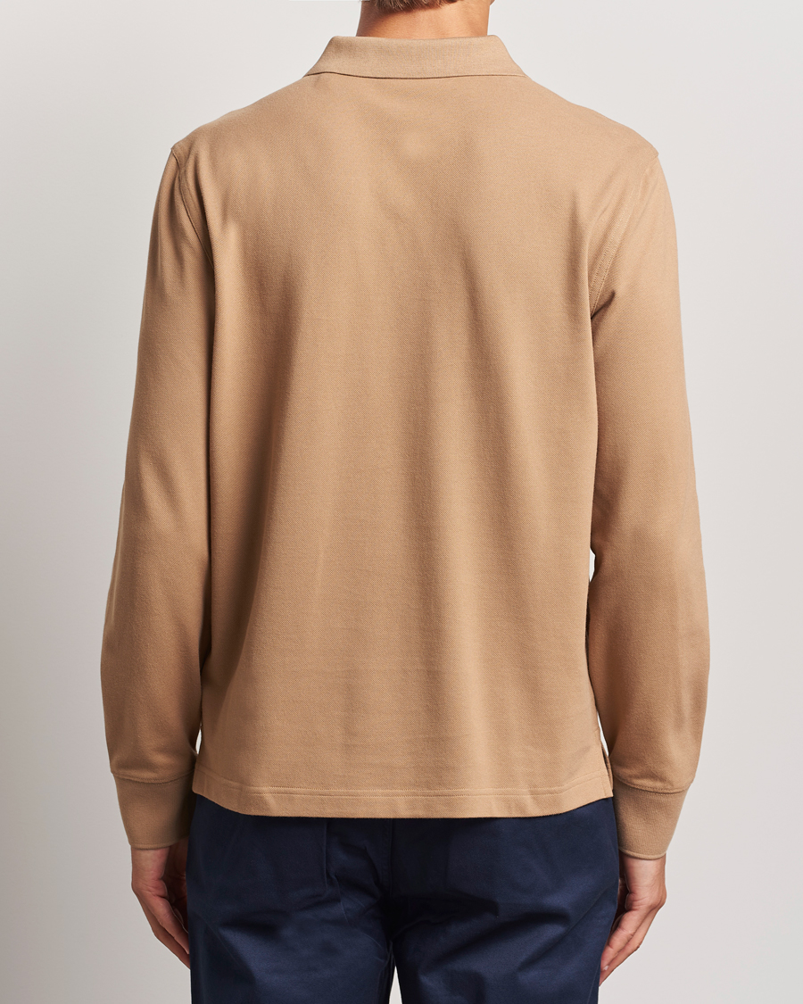 Herre | Gensere | GANT | Regular Shield Pique Polo Warm Khaki