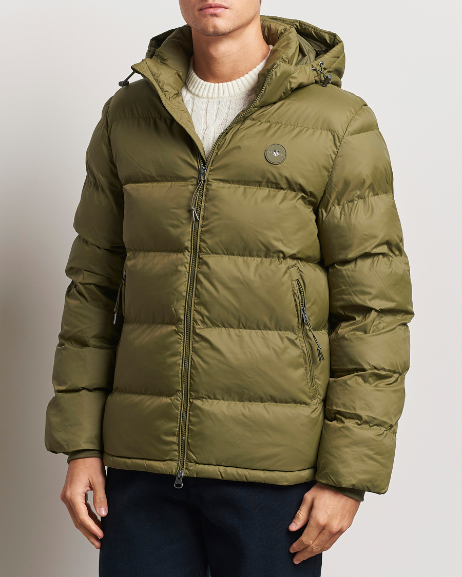 Herre | Jakker | GANT | The Active Cloud Jacket Juniper Green