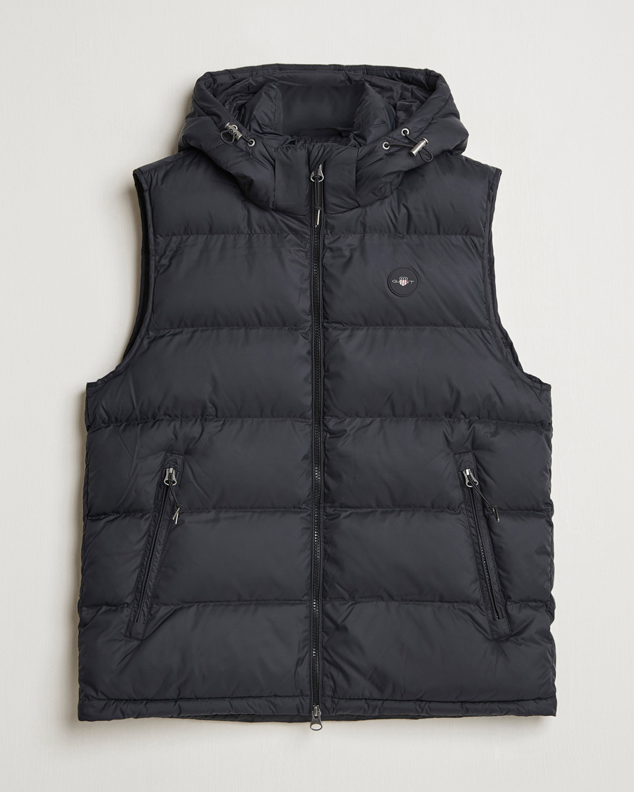 Herre | Jakker | GANT | The Active Cloud Vest Black