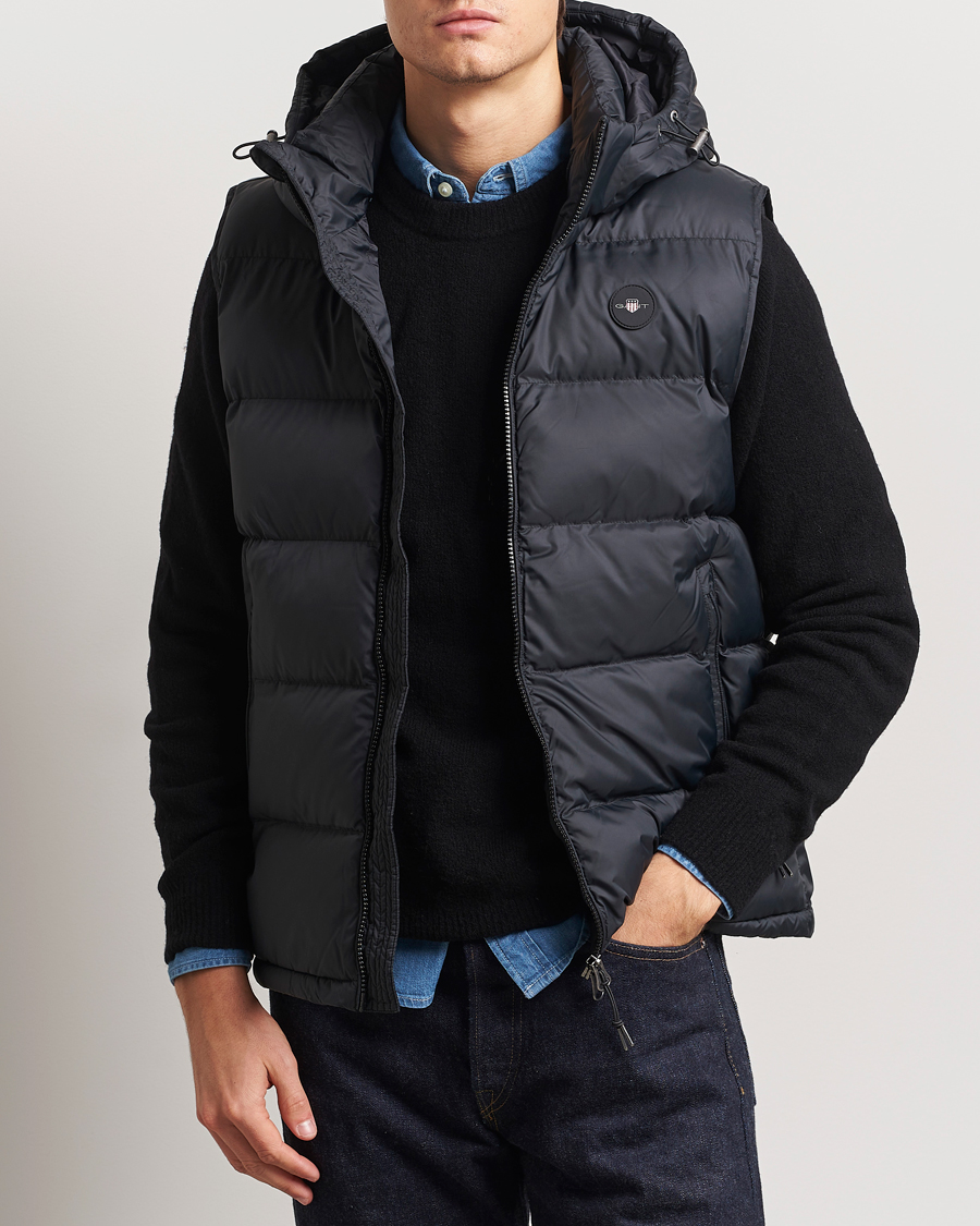 Herre | Jakker | GANT | The Active Cloud Vest Black