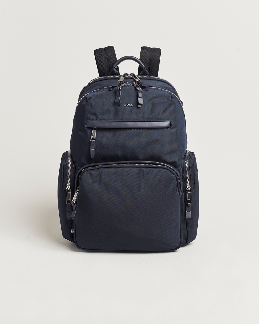 Herre | BOSS BLACK Highway Backpack Dark Blue | BOSS BLACK | Highway Backpack Dark Blue